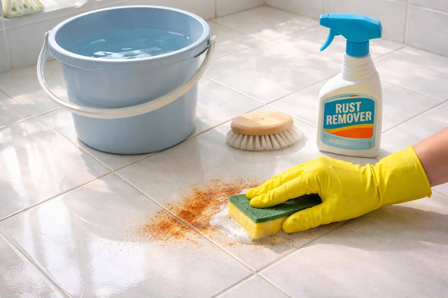 découvrez des méthodes efficaces et simples pour enlever les taches de rouille sur votre carrelage et retrouver un sol impeccable rapidement.