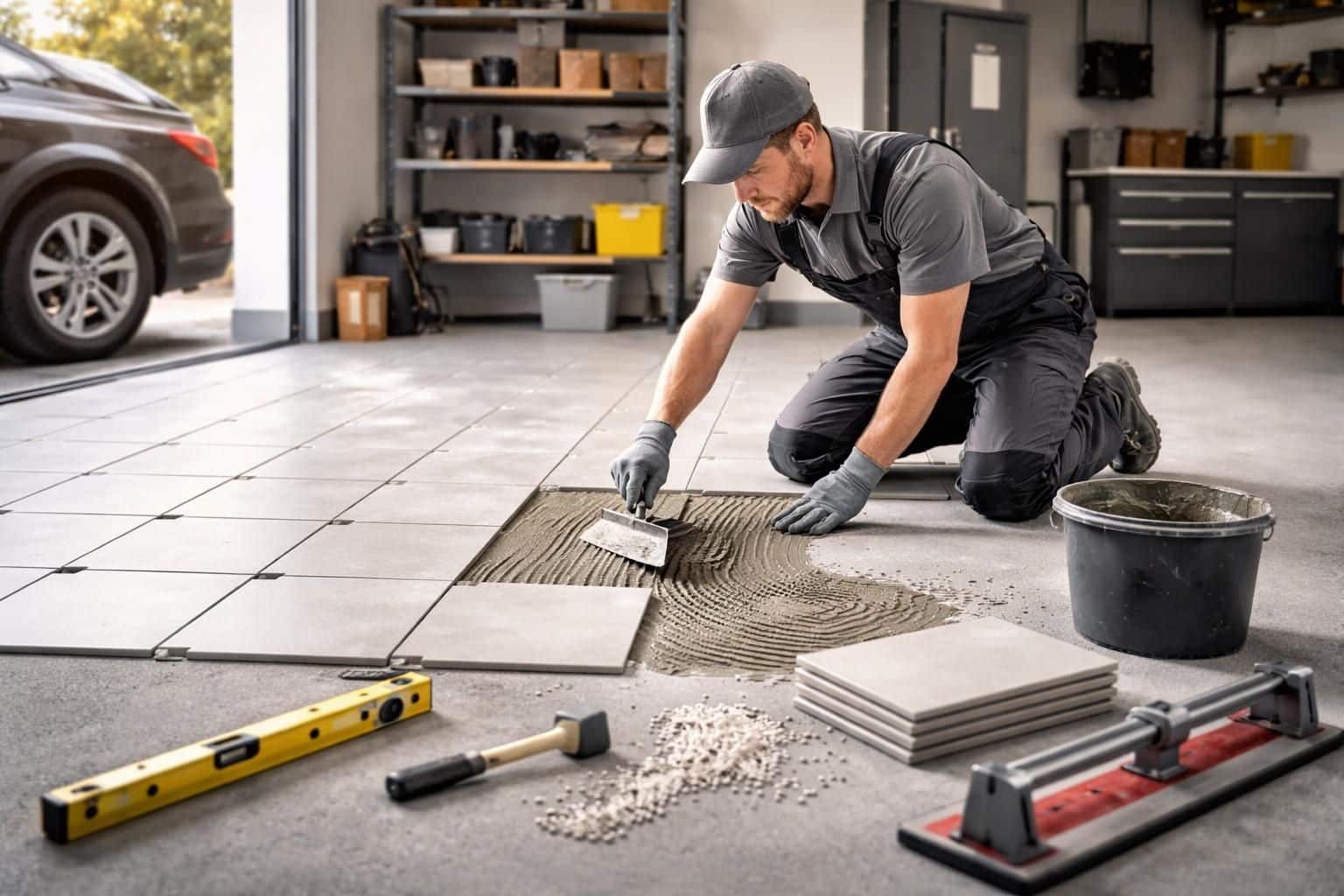 découvrez les étapes essentielles pour poser un carrelage dans un garage, avec des conseils pratiques pour un résultat durable et esthétique.