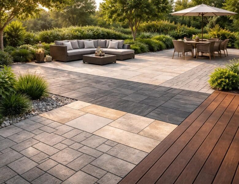 Dallage extérieur : quel matériau choisir pour une terrasse qui dure