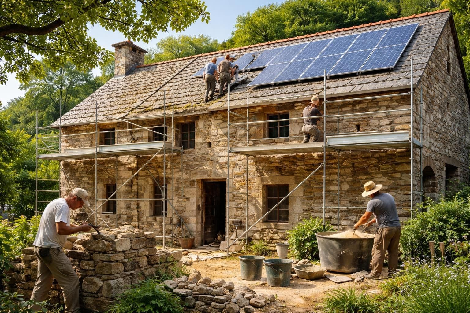découvrez notre guide complet pour réussir la rénovation du patrimoine en alliant respect de l'écologie et préservation des vieilles pierres.