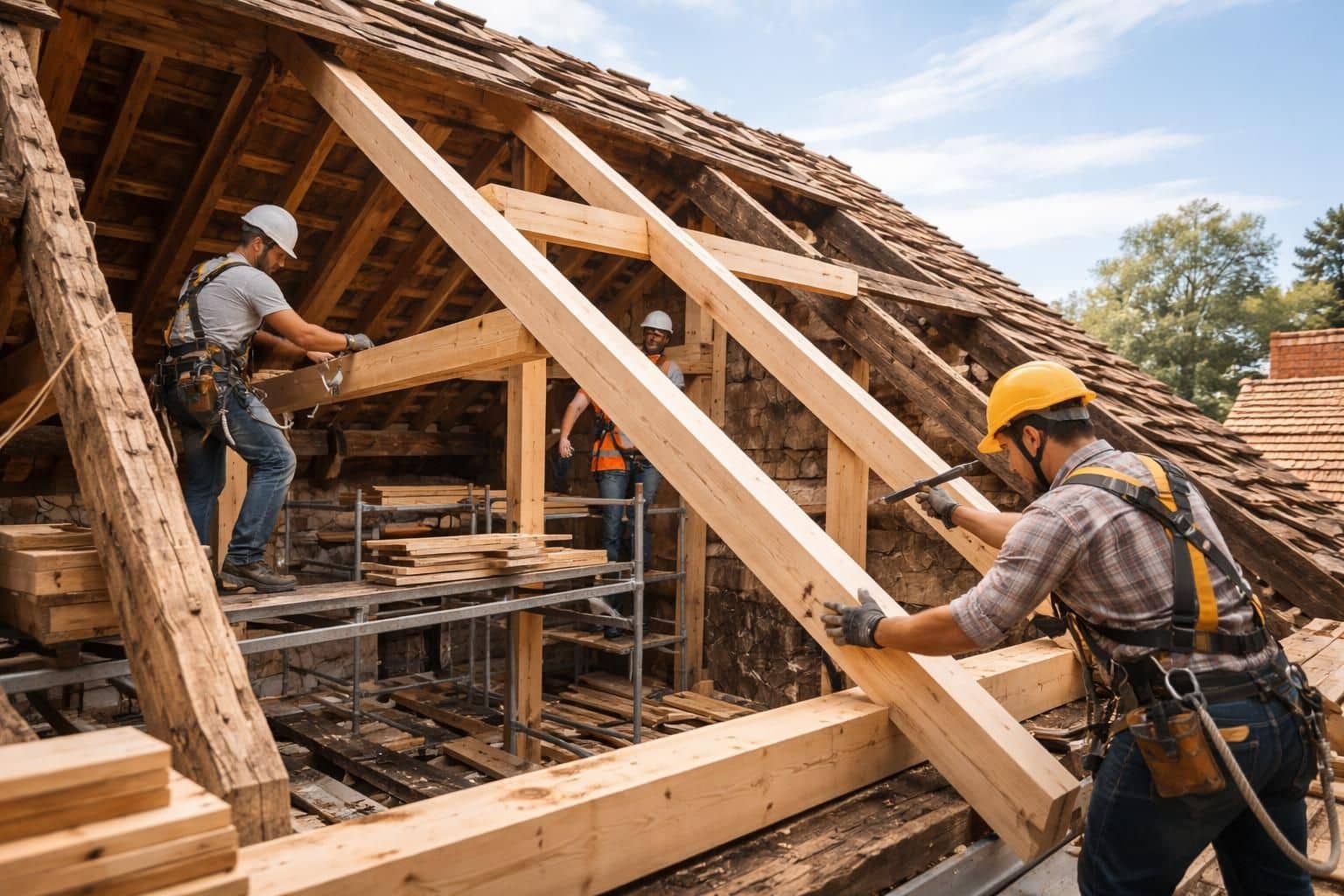 découvrez les travaux essentiels de reprise de charpente pour renforcer la solidité et la durabilité de votre toit. conseils et solutions pour protéger votre habitation.