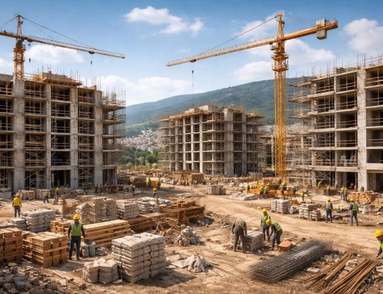 Suivre l&rsquo;avancement du site de construction AADL à Bejaia