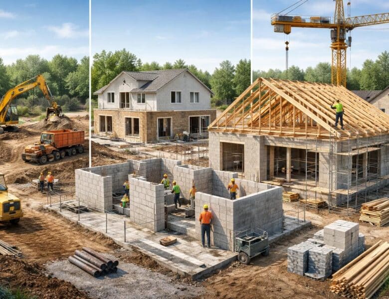 Temps de construction d&rsquo;une maison neuve : les étapes de votre futur chantier