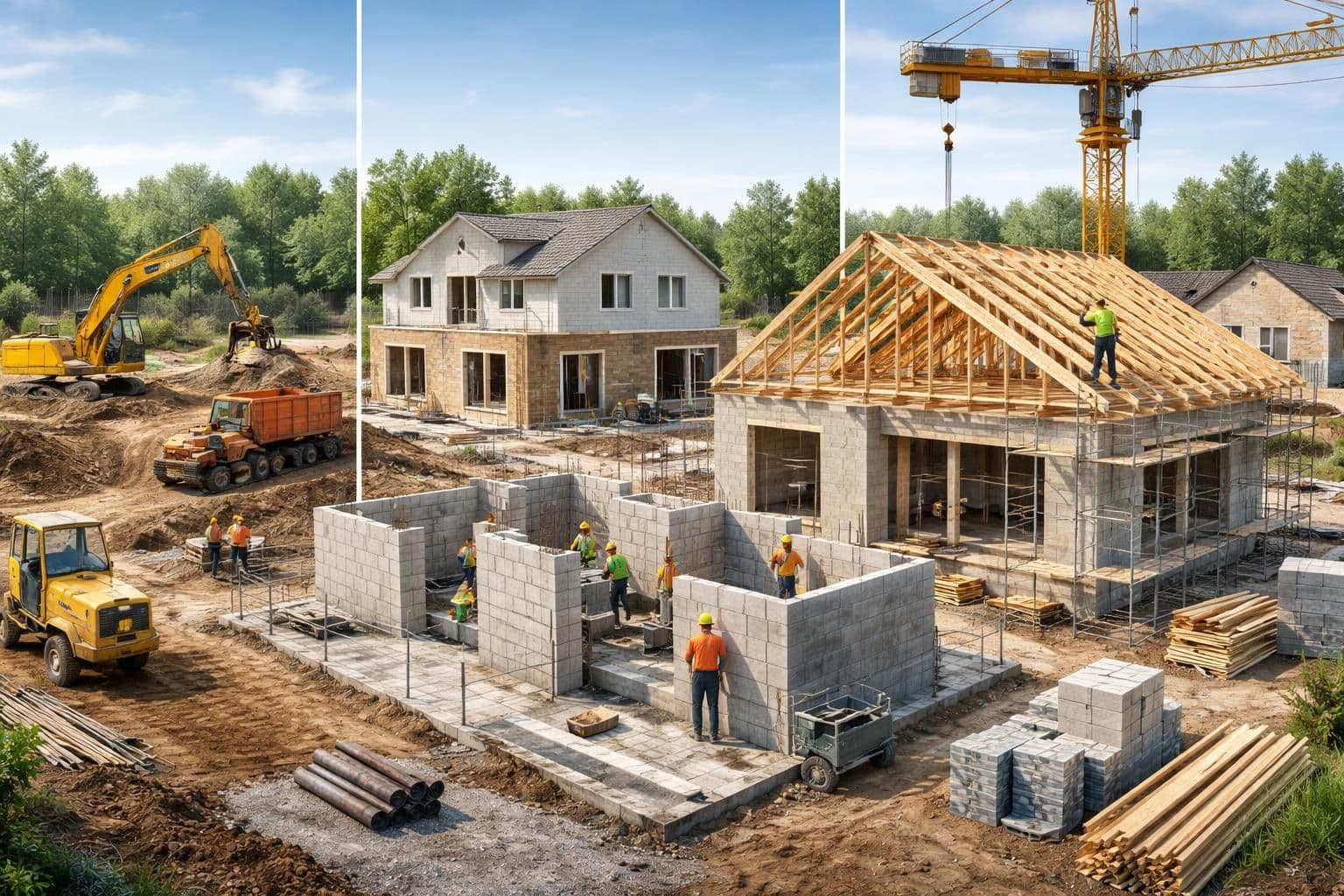 découvrez les différentes étapes et le temps nécessaire pour construire votre maison neuve, afin de mieux préparer et organiser votre futur chantier.