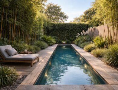 Aménager un couloir de nage dans un petit jardin : nos solutions