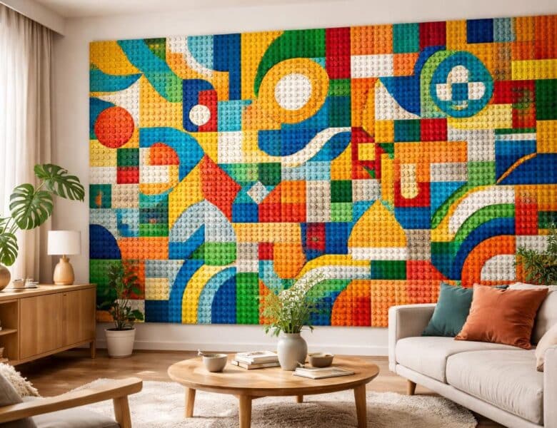 Déco murale Lego : personnalisez votre intérieur avec des briques