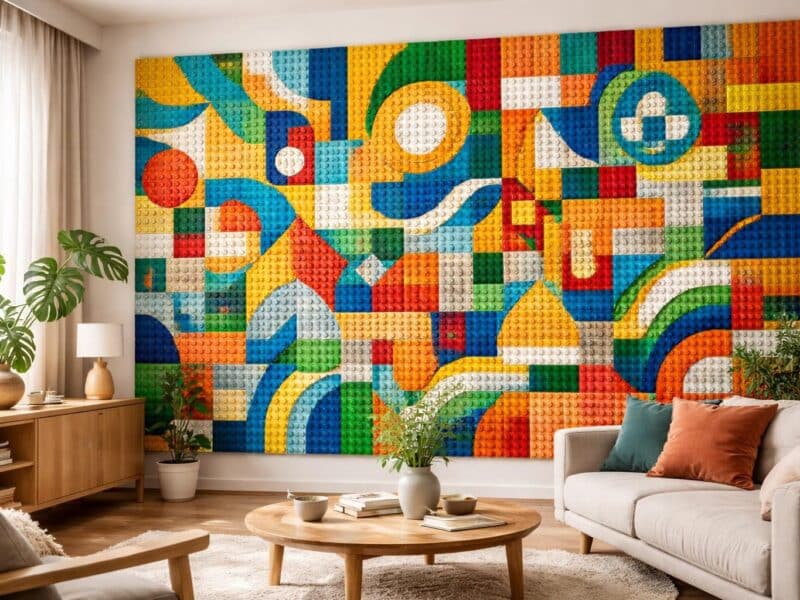 Déco murale Lego : personnalisez votre intérieur avec des briques