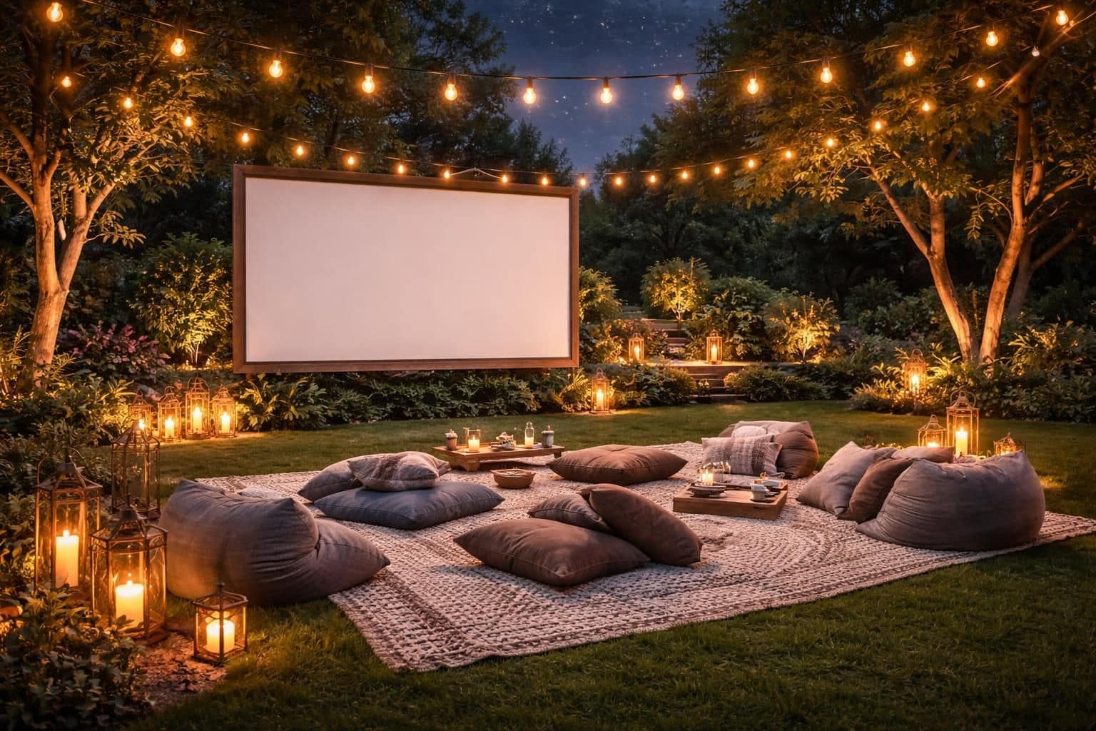 découvrez comment aménager votre jardin pour des soirées cinéma inoubliables autour d’un écran de projection extérieur. conseils et idées pour un espace convivial et agréable.