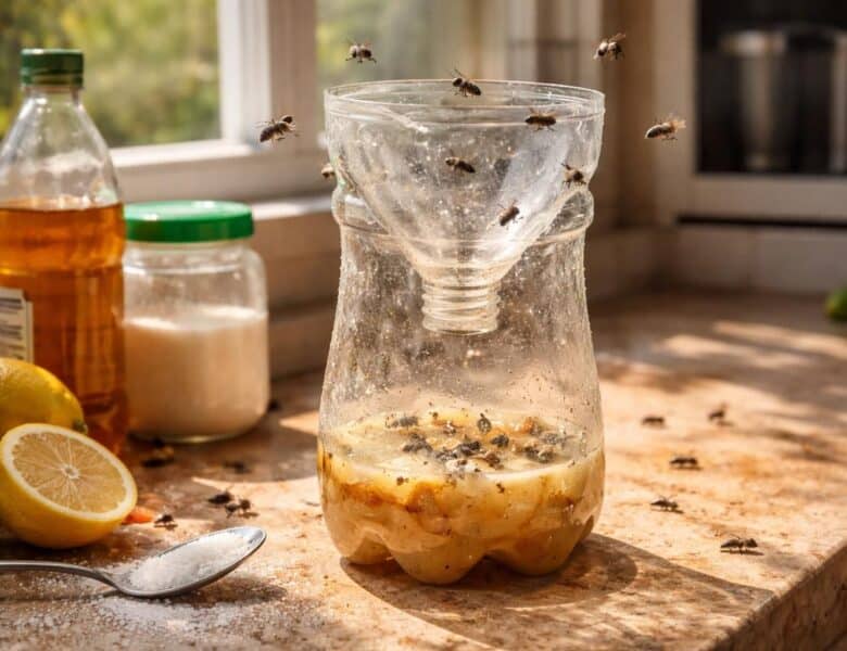 Les erreurs à éviter lors de la création d&rsquo;un piège à mouche maison efficace avec une bouteille
