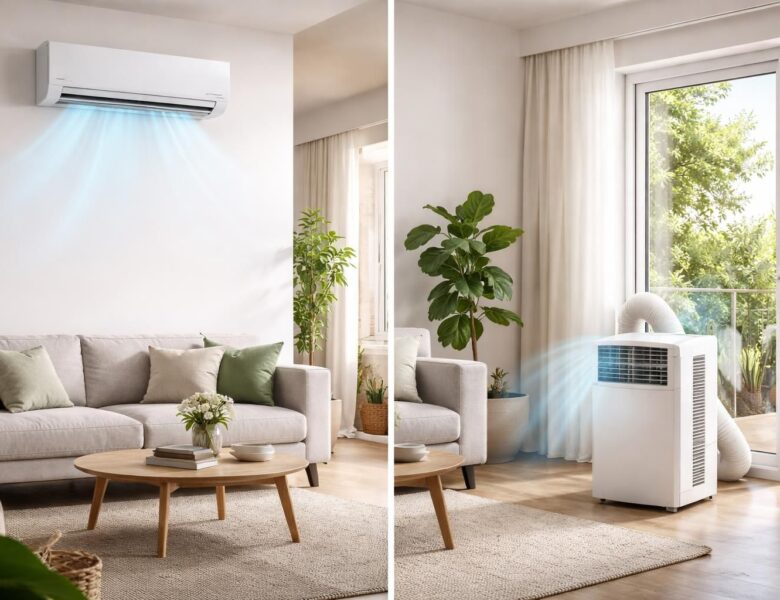 Que choisir entre un climatiseur split ou monobloc pour son salon ?