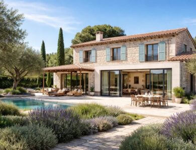 Villa provençale moderne : l&rsquo;alliance du style traditionnel et du design