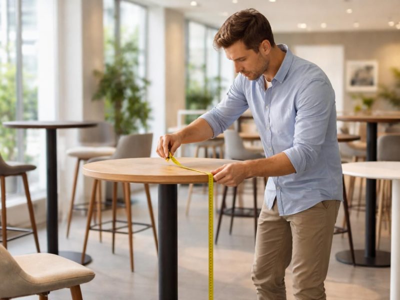 Astuces pour mesurer la hauteur d&rsquo;un mange debout idéale