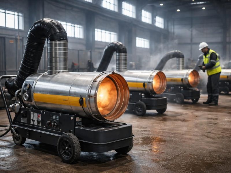 Chauffage industriel en location : ce que vous devez savoir avant de signer un contrat