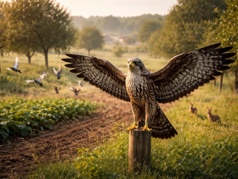 Effaroucheur rapace : pourquoi imiter un prédateur