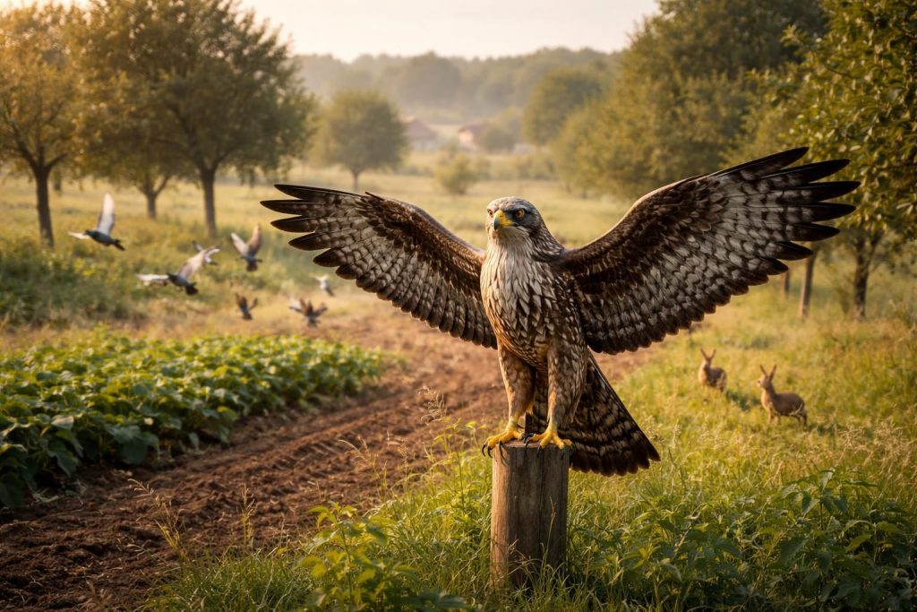 découvrez pourquoi imiter un rapace peut servir d'effaroucheur efficace pour éloigner les nuisibles et protéger vos espaces.