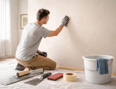 Enduit intérieur : comment bien préparer le mur avant application