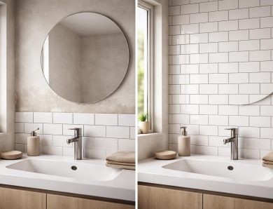 Les erreurs à éviter concernant la hauteur de la faïence au-dessus du lavabo