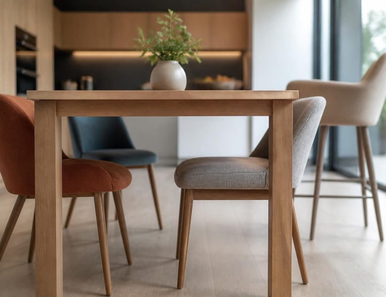 Quelle hauteur de chaise pour table de 80 cm : évitez les erreurs de choix !